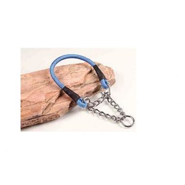 PETLER πνίχτης αλυσίδα/σχοινί μπλε L 40-60cm (70116)